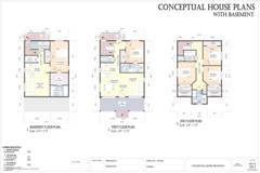 Two-Story Basement Home, sheet 1 thumbnail